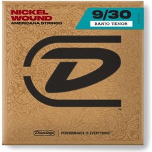 Karokstore Dunlop Strings DJN0930 Nikel Tenor Banjo (4'lü Set)