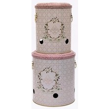 Karokstore Patates Soğan Kovası - Sebzelik - Patates Soğanlık Sepeti, Rosy (Rosy)