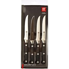 Karokstore Twın Biftek Bıçak Set, Paslanmaz Çelik, Siyah