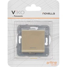 Karokstore Bronz Işık Anahtar Mekanizma, Düğme Kapak Çabuk Bağlantı