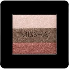 Karokstore Yumuşak Dokulu, Dökülme Yapmayan 3 Renkli Göz Farı Triple Shadow No.20 (Vintage Coin)