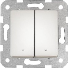 Karokstore Life Sedef Beyaz Jaluzi Kumanda Mekanizma ve Düğme