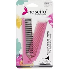 Karokstore Açılır-Kapanır Tarak Fırça Pembe - 115