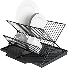 Karokstore Siyah Bulaşık Altlığı ve Süzgeç