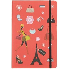 Karokstore Notelook Paris Çizgisiz Defter A5
