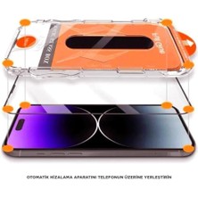 Karokstore Babilden Ile Uyumlu Point Hizalama Aparatlı Darbe Emici ve Takılırken Camın Altında Kesinlikle Toz Bırakmayan Darbelere Karşı Ekstra Güçlü Ekran Koruyucu Cam (15)