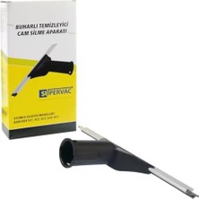 Karokstore Sc3, Sc4, Sc5 Easyfix Buharlı Temizleme Makinesi Cam Silme Aparatı ile Uyumlu