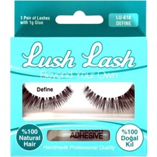 Karokstore Lush Lash Lush Lash Takma Kirpik Define LU-618 1 Paket (1 x 1 Adet)
