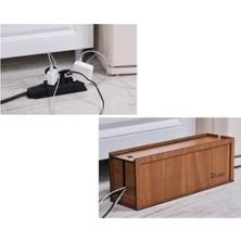Karokstore Kablo Kutusu, Kablo Priz Düzenleyici Organizer, Dekoratif Uzatma Kablosu Çoklu Priz Kutusu