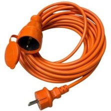 Karokstore 20 Metre Seyyar Uzatma Kablosu – 3x1.5mm² Kablo, IP44 Koruma, Turuncu Renk, Fransız Tipi Fiş, 250V/16A, Dış Mekan Uyumlu
