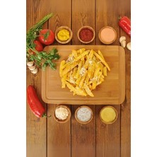 Karokstore Life 6 Adet Bambu Mini Lokumluk Çerezlik Sosluk Reçellik Sunumluk Kase MIT1143