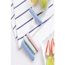 Karokstore Poşet Klipsi, 6 ve 12 Adet Seçeneği, Karışık Renkli (12)