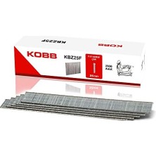 Karokstore KBZ25F 25MM 2500 Adet F/e/j/8 Serisi Ağır Hizmet Tipi Kesik Başlı Çivi, Gri