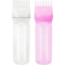 Karokstore Taraklı Saç Boyama ve Bakım Yağı Uygulama Şişesi Doldurulabilir Boş Şişe