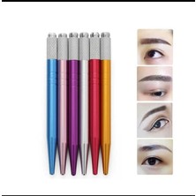 Özgürce Mikroblading Kalıcı Makyaj Kalemi, Çeşitli Renk Seçenekleriyle Stoklara Göre Gönderilir
