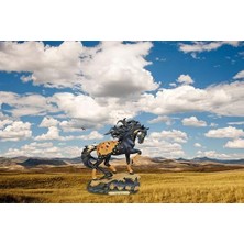 Karokstore Taş Reçine Heykelcik, Poliresin, Çok Renkli, 2,86 cm