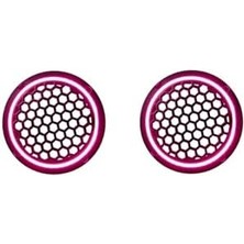 Karokstore Neon Işıklı 16 cm Hoparlör ve Midrange Kapağı - 2 Adet - Pembe