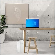 Karokstore 2,6 Litre Küçük Slim Trash Can (Beyaz)