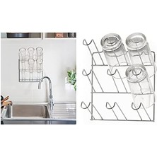 Karokstore Düzenleyici Askı ve Kurutmalık,bulasıklık Duvar Monte 19X12X24CM