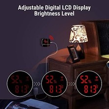 Karokstore TP90 Wifi App Kontrollü Sıcaklık ve Nem Termometresi