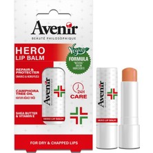 Karokstore Avenir Hero Vegan Dudak Bakım Kremi - Kuruyan ve Çatlayan Dudaklar Için 24 Saat Etkili