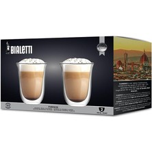 Karokstore - Firenze Çift Duvarlı Cam Bardak 300ML 2'li Set
