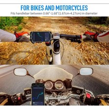 Karokstore Telefon Tutucu Esnek Silikon Örümcek Bisiklet Telefon Tutacağı