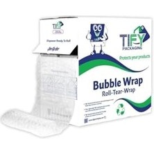 Karokstore Balonlu Naylon Sargı 96CM Genişlikte 5 Metre Uzunlukta Havalı Eşya Koruma Ambalaj Pat Pat