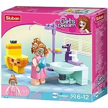 Karokstore 's Banyo, Çok Renkli Yapım Seti, 50 Parça