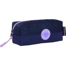 Karokstore Lemonade Pencıl Case Meshy Navy Kalem Kutusu