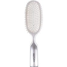 Karokstore Vepa Silver Saç Fırçası 513 - Elite Hava, Kauçuk Sap, Antistatik, Yağ Dengesi