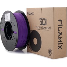 Filamix Pla+ Mor Filament 1.75MM - Plastik Makara - 1 kg