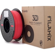 Filamix Pla+ Rose Red (Gül Pembesi) Filament 1.75MM - Plastik Makara - 1 kg