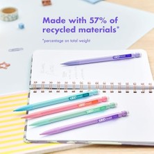 Karokstore Matic Pastel 0.7 Uçlu Versatil Kalem 10'lu Poşet, 5 Farklı Pastel Renk, 3 Adet 0.7 Hb Uç Ile, Kolayca Silinir