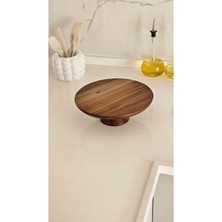Feyza Design Ahşap Kek ve Sunum Standı, Şık ve Çok Amaçlı Sunum Platformu