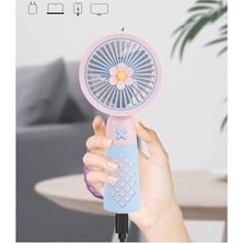 Karokstore Şarjlı Mini Vantilatör Deri Anahtarlıklı