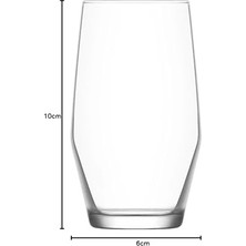 Karokstore Ella 6'lı Meşrubat Bardağı