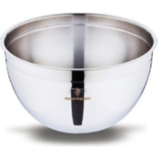 Feyza Design Paslanmaz Çelik Kase ve Karıştırma Kabı 24 Cm, Dayanıklı ve Şık Tasarım