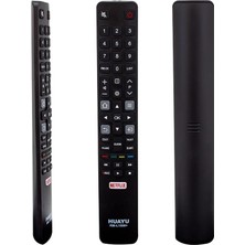 Karokstore Tcl Smart 4K LCD LED Tv Uyumlu Uzaktan Kumanda Netflıx Tuslu RM-L1508+