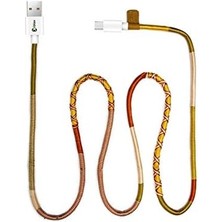 Karokstore Handmade Breeze Micro Şarj ve Data Kablosu, 100 cm