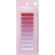 Karokstore Guguk Kırmızı-Mor Tonları Temalı 10 Renkli Cetvelli Index • Index • • Sticky