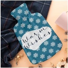 Karokstore Arkadaşa Geçmiş Olsun Hediyesi Su Torbası - Tasarım Kılıflı Termofor - El Ayak Isıtıcı