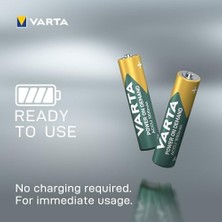 Karokstore Power On Demand Rech.aaa 1000MAH 2x8 Foil