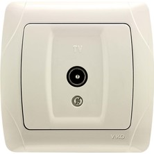 Karokstore Carmen Krem Tv Geçişli 12DB