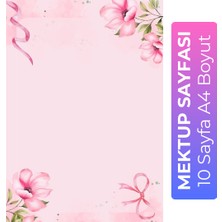 Organik Yolda 10 Sayfa Mektup Kağıdı A4 Boyut M1
