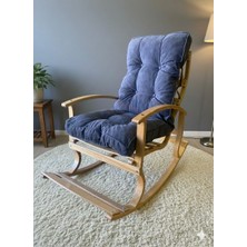 Er-Ge Ticaret Padişah Ahşap Sallanan Sandalye, Tv Koltuğu, Emzirme Koltuğu, Dinlenme Koltuğu, Baba Koltuğu