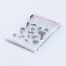 Karokstore Pastane-Fırın Desenli Kese Kağıdı, Kraft 11X20-100 Adet