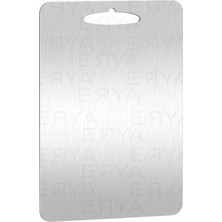 Feyza Design Paslanmaz Kesme Tahtası, Antibakteriyel, Dayanıklı, Pratik ve Şık Tasarım