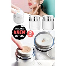 Özgürce 2'li Vakumlu Krem Şişeleri, Kolay Kullanım ve Şıklık Için Ideal