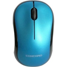 Karokstore Concord Kablosuz 3D Mouse (Mavi)